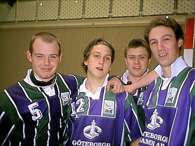 Picture from a Floorball game